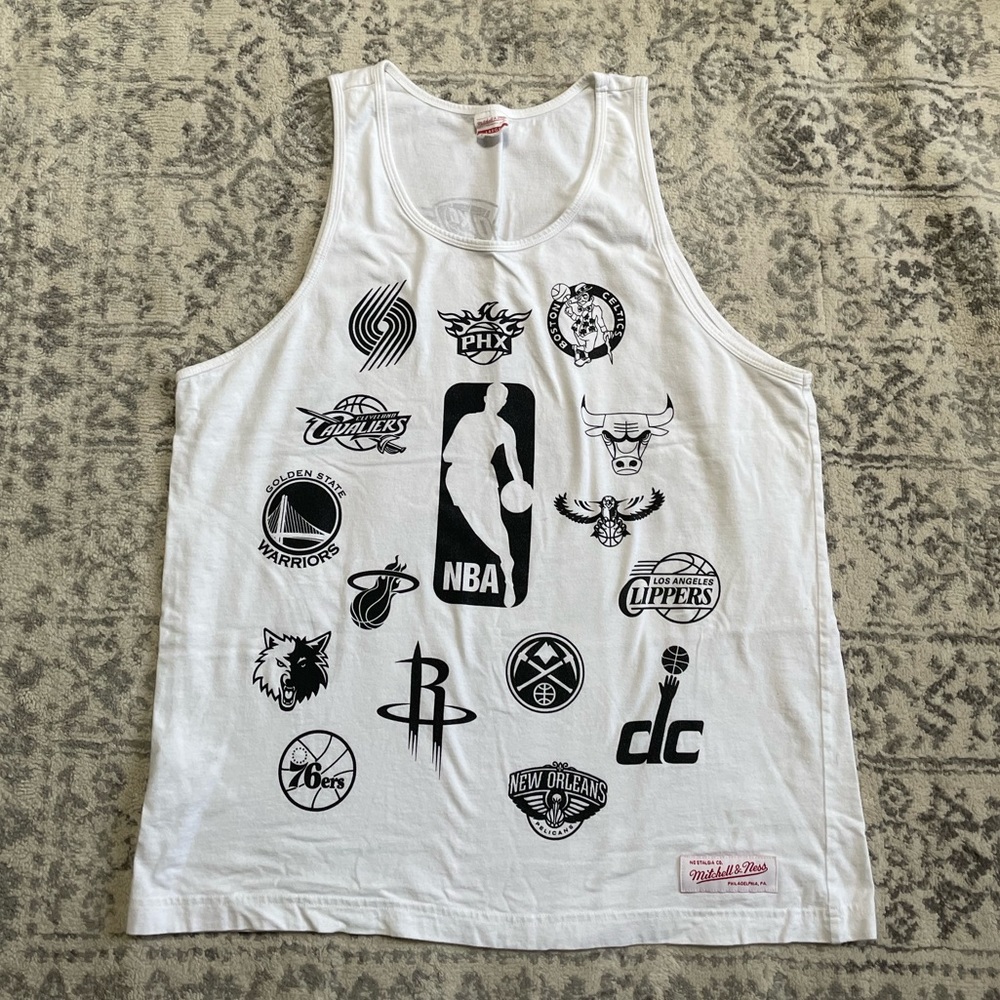 Mens Mitchell & Ness NBA tank